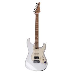 Mooer GTRS P801 White  Электрогитара со встроенным процессором, HSS, клен, цвет белый