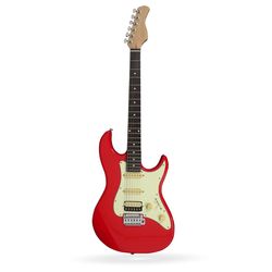 Sire S3 RED  электрогитара, форма Stratocaster, HSS, цвет красный