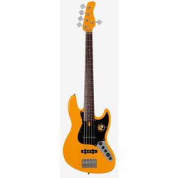 Sire V3-5 ORG  5-струнная бас-гитара, форма Jazz Bass, активная электроника, цвет оранжевый