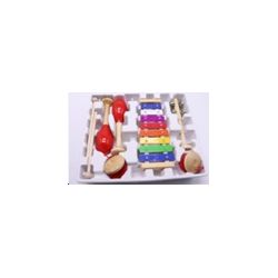 Wisemann WPP 013114  Перкуссионный набор: ксилофон, маракасы, кастаньеты, бубенцы