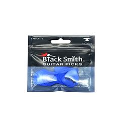 BlackSmith Standard Picks SDP010BE-H Heavy 1.0mm Blue  упаковка медиаторов, delrin, 1.0 мм, 12 шт