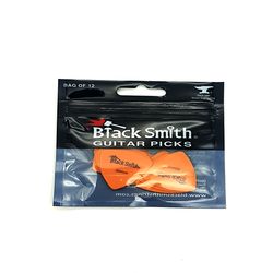 BlackSmith Triangle Picks TAP006OE-L Light 0.6mm Orange  упаковка медиаторов, delrin, 0.6 мм, 12 шт