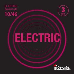 BlackSmith Electric Regular Light 10/46 3 Sets  струны для электрогитары, 10-46, никелир-ые, 3 пачки