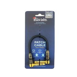 BlackSmith Patch Cable Gold Series 0.50ft GSPC-15  патч-кабель, 15 см, угл Jack/угл Jack, позол конт