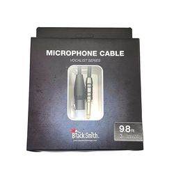 BlackSmith Microphone Cable Vocalist Series 9.8ft VS-STFXLR3  микр кабель, 3 м, Jack/XLR мама