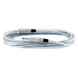 Rockcable RCL30256 D6 SILVER  Инструментальный кабель, джек(прямой)-джек(угловой) 6 метров