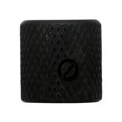 Hosco H-HK-MKFB  ручка потенциометра цилиндрическая с закруглеными краями, черная