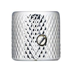 Hosco H-HK-MKFC  ручка потенциометра цилиндрическая с закруглеными краями, хром