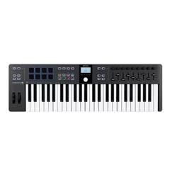 Arturia KeyLab Essential 49 mk3 Black  MIDI клавиатура, 49 клавиш, LCD дисплей, цвет черный