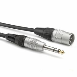 Sommer Cable HBP-XM6S-0150  микрофонный кабель BASIC+, XLR(M) <=> 6,3 Jack stereo, 1,5м, HICON