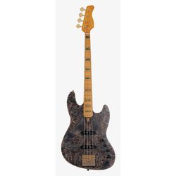 Sire V10-4 TBK.S  бас гитара, форма Jazz Bass, чехол, цвет черный