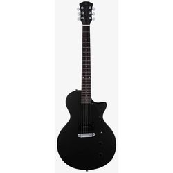 Sire L3 P90 BK.S  электрогитара, форма Les Paul, махагони, махагони/палисандр, Р90, цвет черный