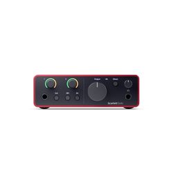 Focusrite Scarlett Solo 4th Gen  USB аудиоинтерфейс