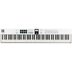 Arturia KeyLab Essential 88 mk3 White  MIDI клавиатура, 88 клавиш, LCD дисплей, цвет белый