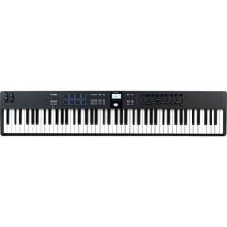Arturia KeyLab Essential 88 mk3 Black  MIDI клавиатура, 88 клавиш, LCD дисплей, цвет черный