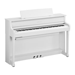 Yamaha CLP-875WH  цифровое пианино с банкеткой