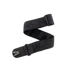 Planet Waves 50TB02-RL  гитарный ремень "Lightning Black", 50мм, нейлон, кож. наконеч. с фиксатором