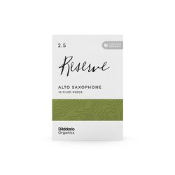 D`Addario ODJR1025  трости для альт-саксофона, Organic Reserve (2.5), 10 шт. в пачке