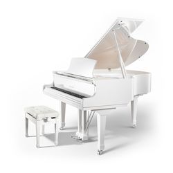 Pearl River GP150SP (A112)  акустический рояль, длина 150 см, цвет белый полированный