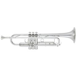Yamaha YTR-6335RCS  труба Bb профессиональная, средняя, yellow brass, посереб, 123 мм, ML:1