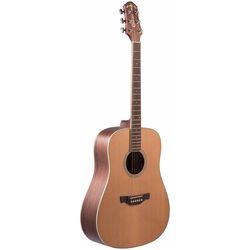 Crafter D-7/NC  акустическая гитара Dreadnought, массив кедра, цвет натуральный, с чехлом