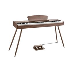 Donner DDP-80 Walnut  цифровое пианино, 88 клавиш, 128 полифония, 1 тембр
