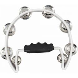 Easttop DF102 WHITE  тамбурин, пластик, цвет белый