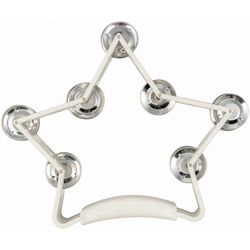 Easttop DF104 WHITE  тамбурин без мембраны, пластик, цвет белый