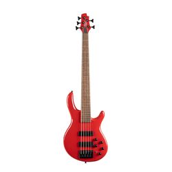 Cort C5 DELUXE-CRD  5-струнная бас-гитара, цвет красный