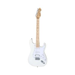Mooer MSC11 Pro Polar White  электрогитара с чехлом, форма стратокастер, HSS, цвет белый