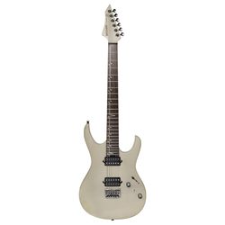 Mooer MMT100 Iron Grey  электрогитара с чехлом, форма суперстрат, HH, цвет серый