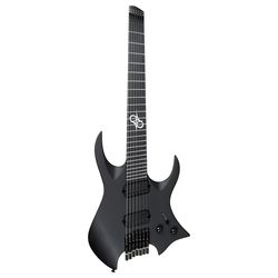 Solar H2.7C  7-струнная безголовая электрогитара с чехлом, цвет черный