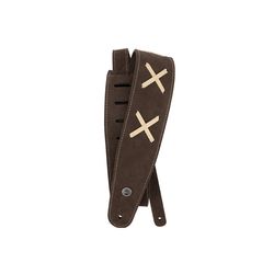 Planet Waves 25VDG00  гитарный ремень "Vintage Guitar Strap", 64мм, натуральная замша, коричневый