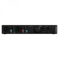 Arturia MiniFuse 4 Black  USB-аудиоинтерфейс, 24бит/192кГц, 4 входа, черный