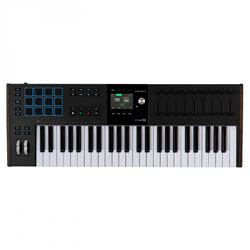 Arturia KeyLAB 49 MK3 Black  MIDI клавиатура, 49 клав.,полувзвешенная механика, дисплей, цвет черный