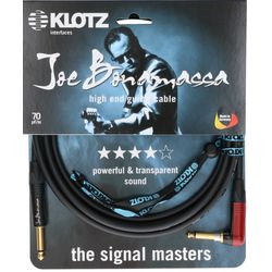 Klotz JBNRSP060  Высококачественный гитарный кабель Joe Bonamassa, джек/джек угл Neutrik Silent, 6 м