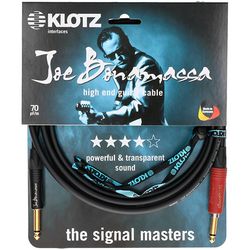 Klotz JBNPSP060  Высококачественный гитарный кабель Joe Bonamassa, джек/джек Neutrik Silent 6,3мм 6м