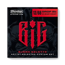 Dunlop BIG1268 Björn Gelotte  струны для электрогитары, никель, Drop Bb, 12-68