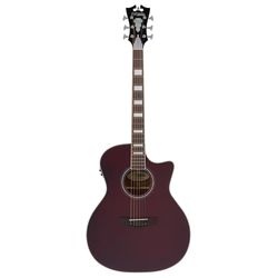 D'Angelico Premier Gramercy CS WR  электроакустическая гитара, цвет бордовый