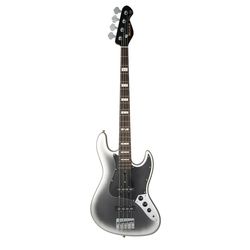 Mooer MBJ412 Dark Silver  бас-гитара, форма Jazz Bass, цвет серый