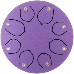 Bee DF1101 Purple  глюкофон, 8 нот, 2 палочки, чехол, цвет фиолетовый