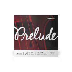 D'Addario J610 3/4M  Комплект струн для контрабаса 3/4 Prelude, Medium Tension