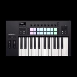 Novation Launchkey 25 Mk4  Компактная USB/MIDI-клавиатура, 25 чувствительных к нажатию клавиш и полн