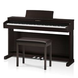 Kawai CX202 R  цифровое пианино с банкеткой, 88 клавиш, 192 полифония, 17 тембров, Bluetooth Audio 