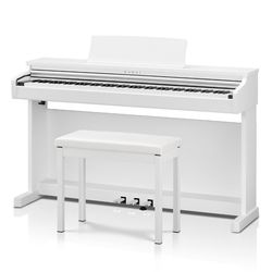 Kawai CX202 W  цифровое пианино с банкеткой, 88 клавиш, 192 полифония, 17 тембров, Bluetooth Audio