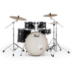 Pearl EXX725SNBR/C31  ударная установка из 5 барабанов, цвет Jet Black, (4 коробки)