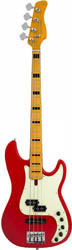 Sire P7 Alder-4 2nd Gen DRD  бас-гитара, цвет красный