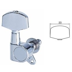 Samwoo J-01-CR  Колки для электрогитары 3+3, schaller large type, хром