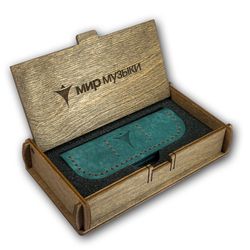 МИР МУЗЫКИ KM1  Органайзер для медиаторов от 6 до 12 шт, цвет бирюзовый