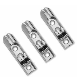 Samwoo BB215-CR  Комплект седел monorail  top-load / string through для 5-струнной бас-гитары, хром